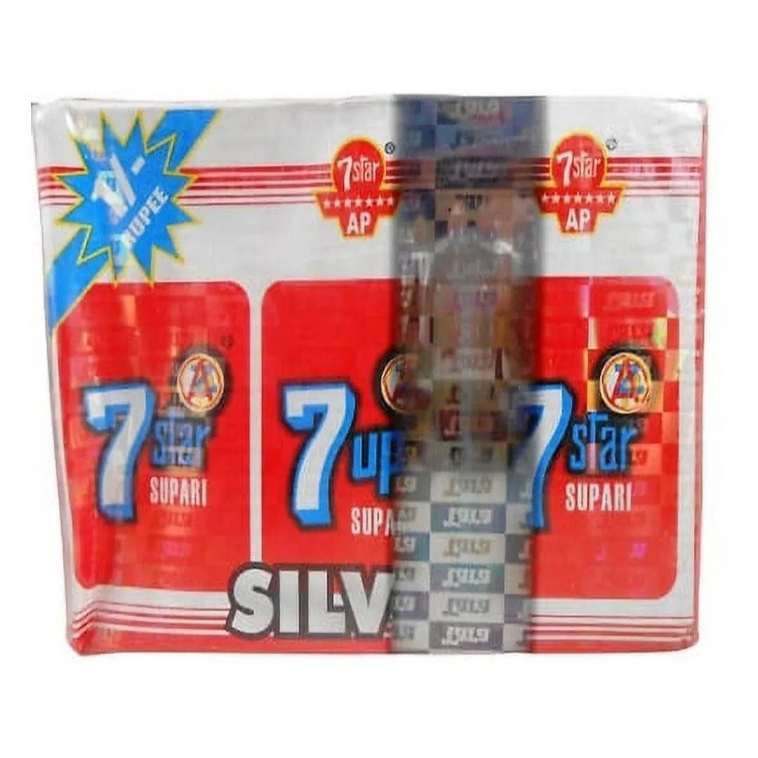 3 Boxes 7up 7 Star Sweet Supari 144 Pcs | Urban Grocers