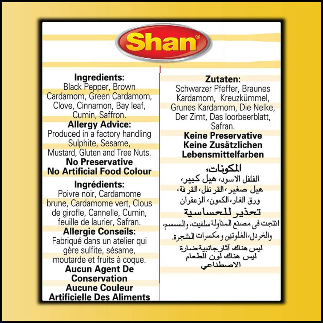 Shan Zafrani Garam Masala 200g – Urban Grocers