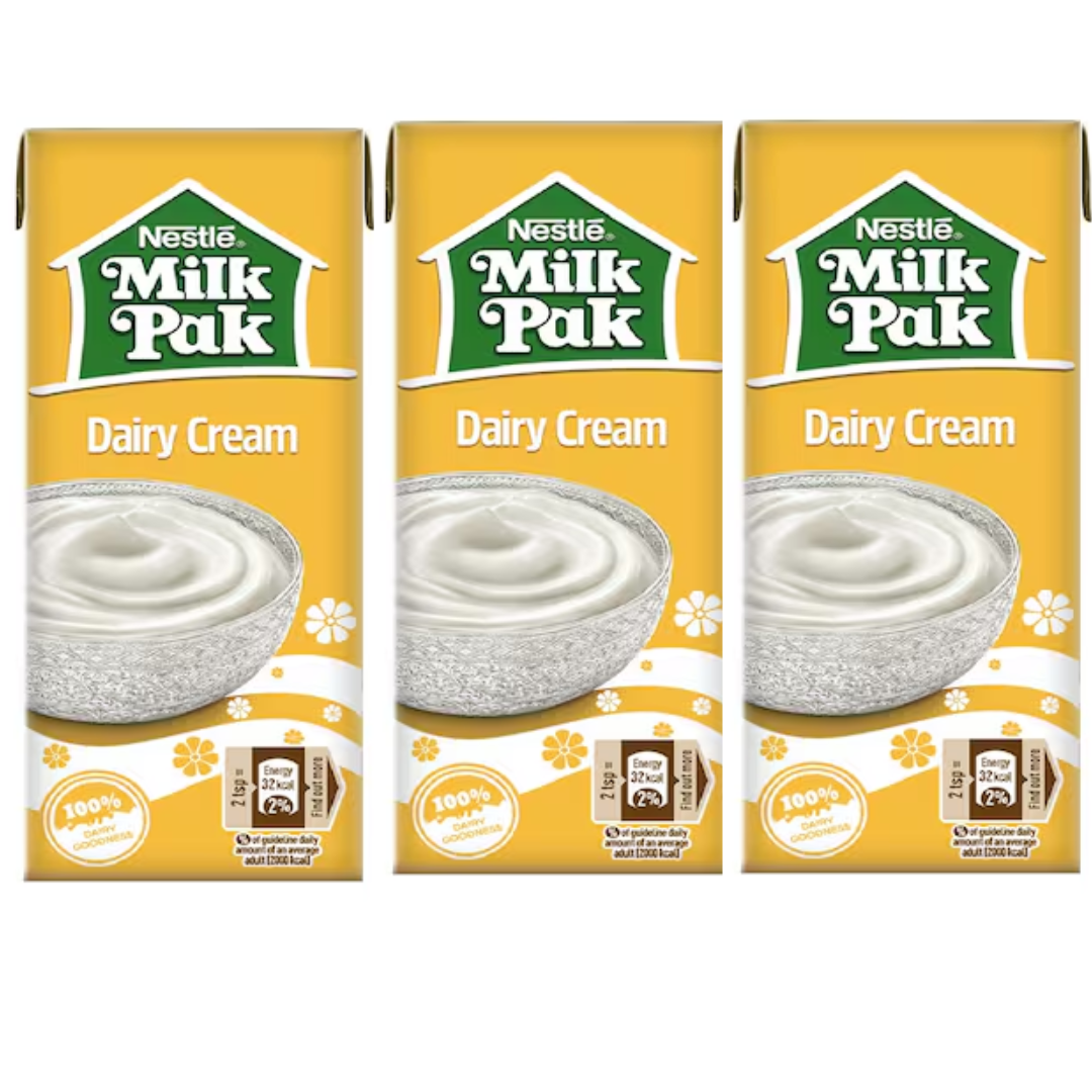Nestle Milk Pak Dairy Cream 200ml (3 Pack) | UrbanGrocers