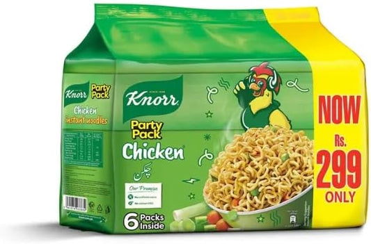 Knorr Chicken Halal Noodles 300g Party Pack of 6 – Instant Noodles | Urban Grocers