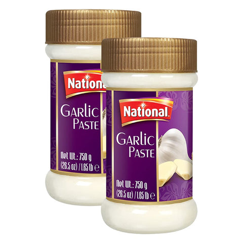 National Foods Garlic Paste 28.50 oz (750g) | Pack of 2