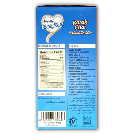 Nestlé Everyday Karak Chai – 10 Sachets | Instant Creamy Spiced Milk Tea