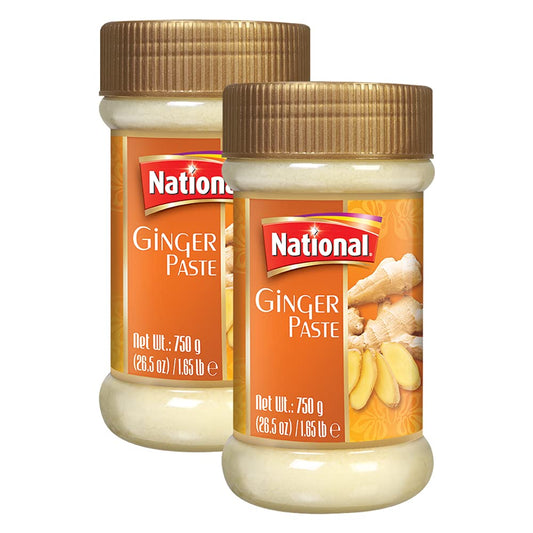 National Foods Ginger Paste 28.50 oz (750g) | Pack of 2