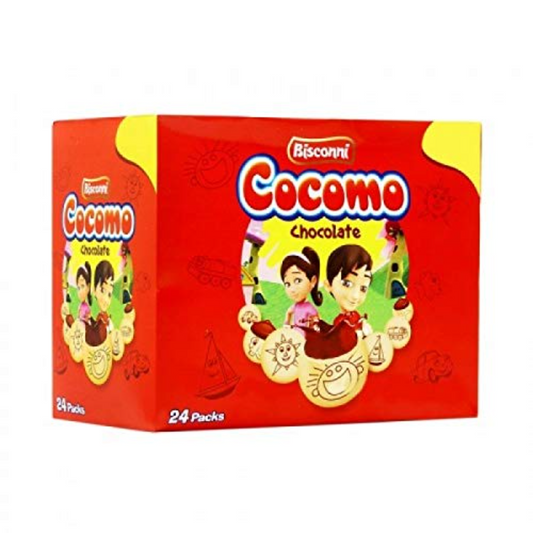 Bisconni COCOMO Chocolate Creme Filled Cookies 24PK (1 Lb 3.4oz Total)