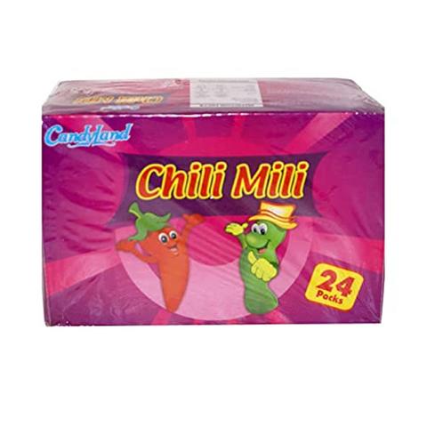 Chili Mili (spicy jelly candy- halal) box of 24pkts