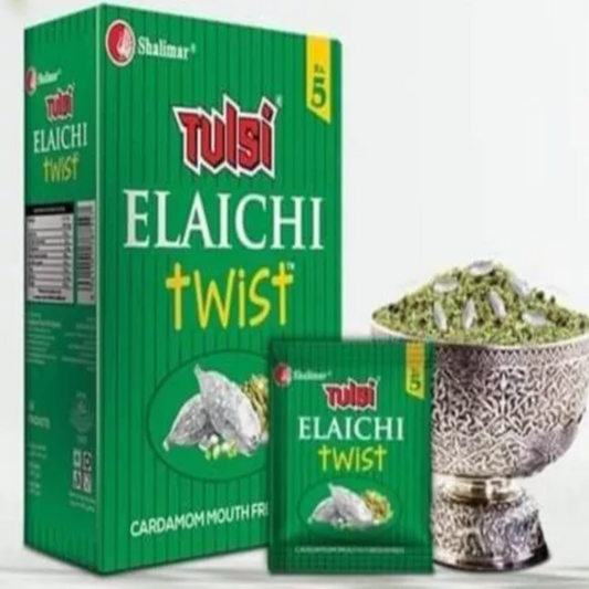 Elaichi Twist Tulsi Mouth Freshener - (4 Boxes Offer)