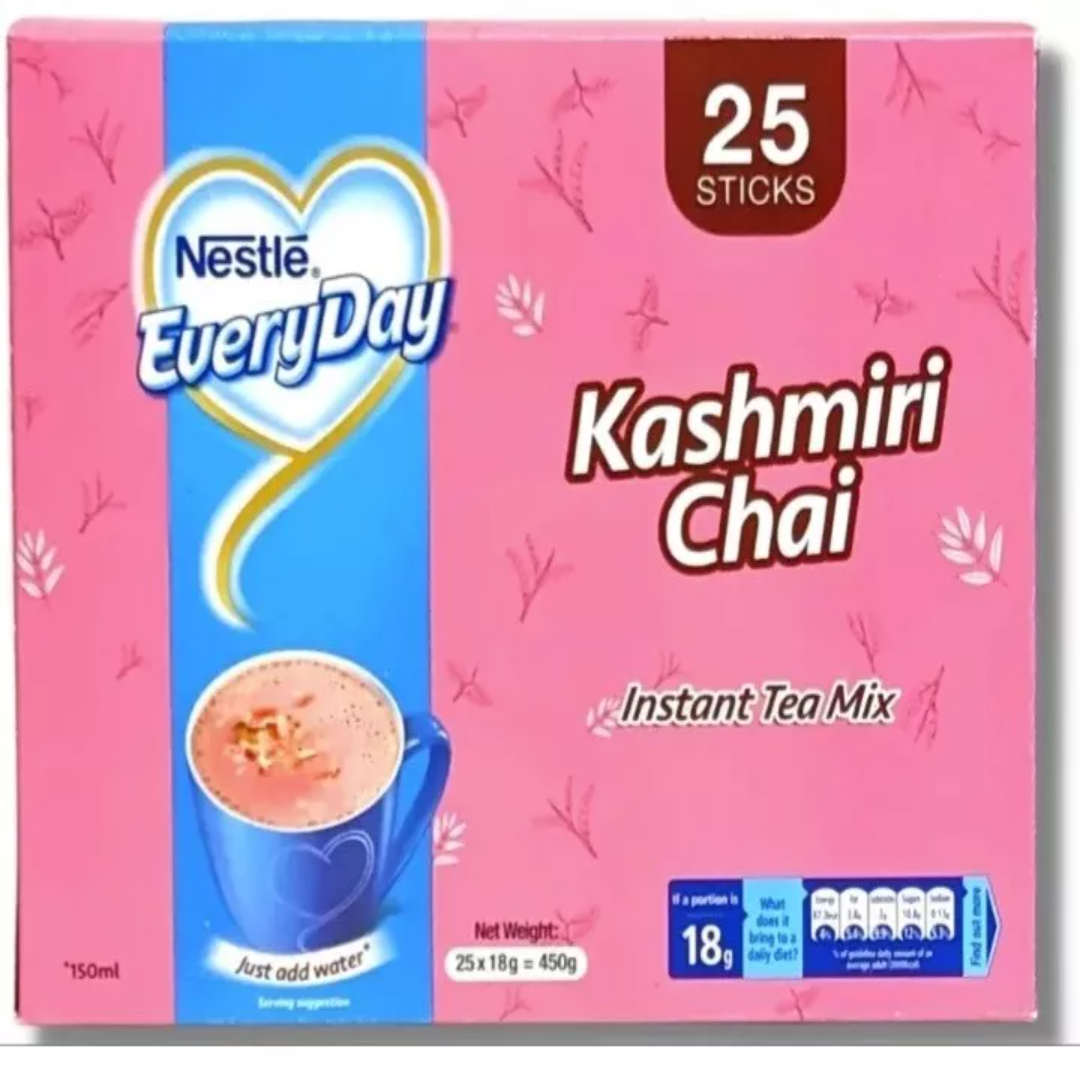 (Kashmiri Chai) Nestle Everyday Instant Tea Mix Pink Tea- (30 Sachet Bonus Pack)