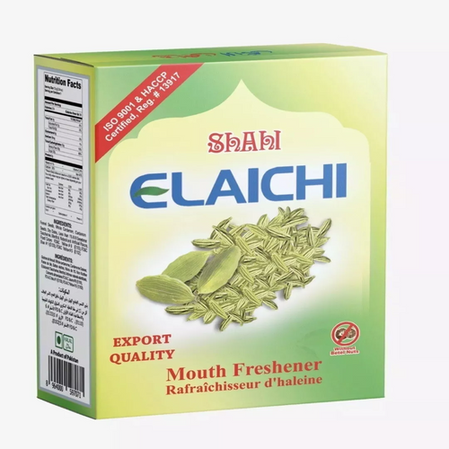 Shahi Elaichi Supari, 12 Boxes, 288 Pouches 24 Packs Each Box, Export Quality Natural Mouth Freshener