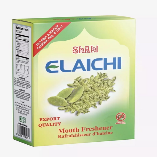 Shahi Elaichi Supari, 12 Boxes, 288 Pouches 24 Packs Each Box, Export Quality Natural Mouth Freshener