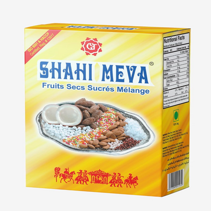 Shahi Meva | Mouth Freshner | 12 Packets | Fennel Seeds | Cardamom Seeds | Dry Dates| Gluteen-free| NON-GMO | Vegan (12 BOXES)