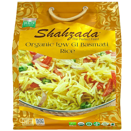 Shahzada Diabetic Friendly, Specially Processed Basmati Rice 10 lbs10 Pound Packing – 160 Oz