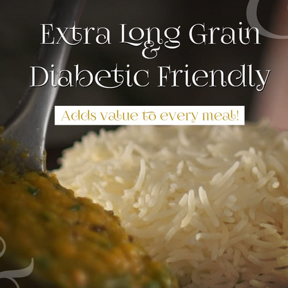 Shahzada Diabetic Friendly, Specially Processed Basmati Rice 10 lbs10 Pound Packing – 160 Oz