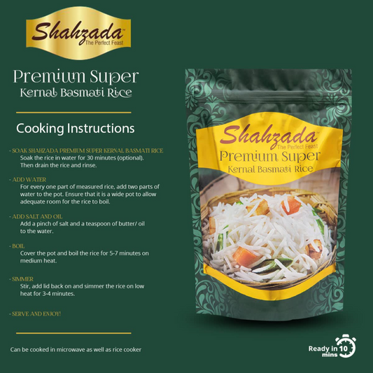 Shahzada Premium Super Kernal Basmati Rice