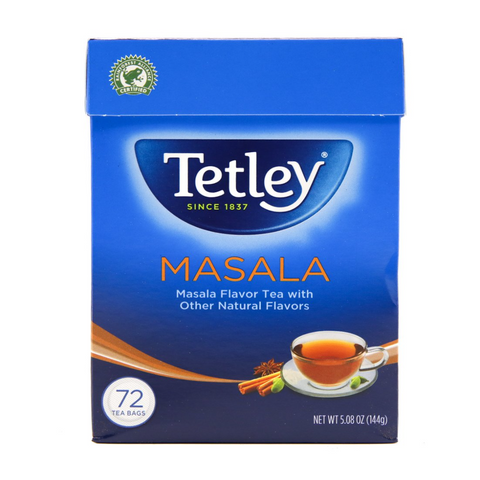 Tetley Tea, Masala, 72-Count Tea Bags (Pack of 3)