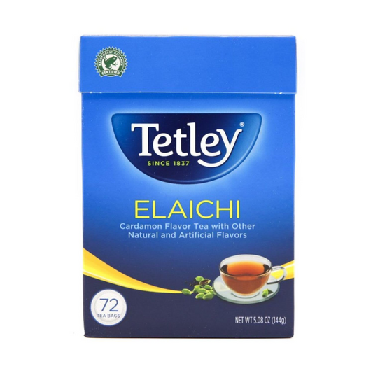 Tetley Tea, Elaichi (Cardamom), 72-Count Tea Bags (Pack of 3)