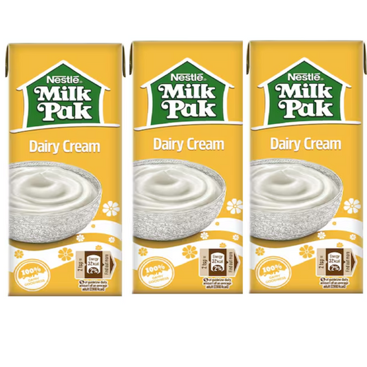 Nestle Milk Pak Dairy Cream 200ml (Pack Of 3)