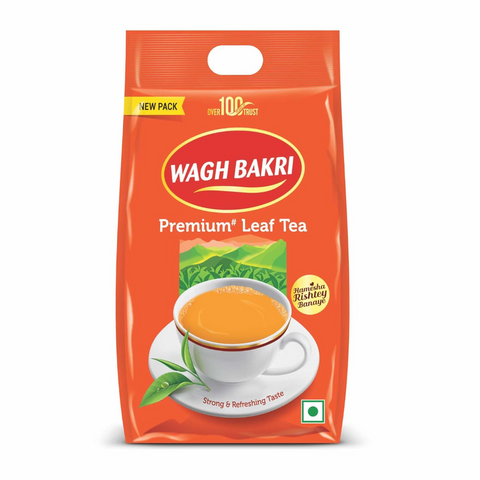 Wagh Bakri Premium Loose Leaf Black Tea (1 lb Pack) Expiry Oct 2025