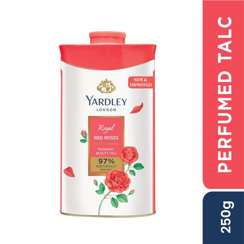 Yardley Red Rose Perfumed Talc 250 g