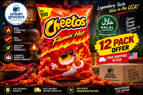 Cheetos Flamin’ Hot – Pack of 12 Halal snacks