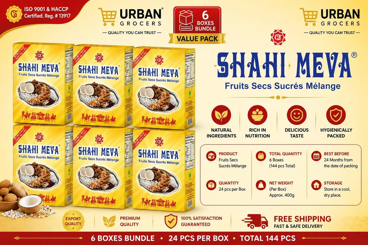 Shahi Meva 6 Boxes 144 Packets