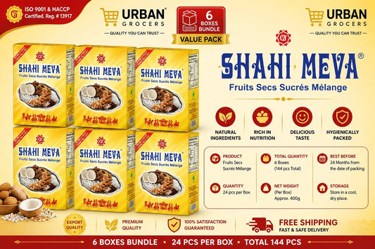 Shahi Meva 6 Boxes 144 Packets