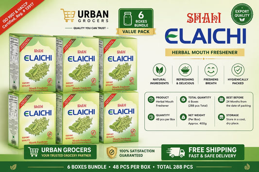 Shahi Elaichi 6 Box 288 Packets