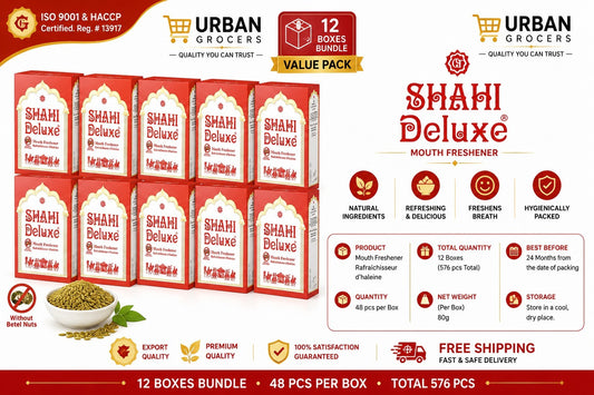 Shahi Deluxe 12 Boxes 576 Packets