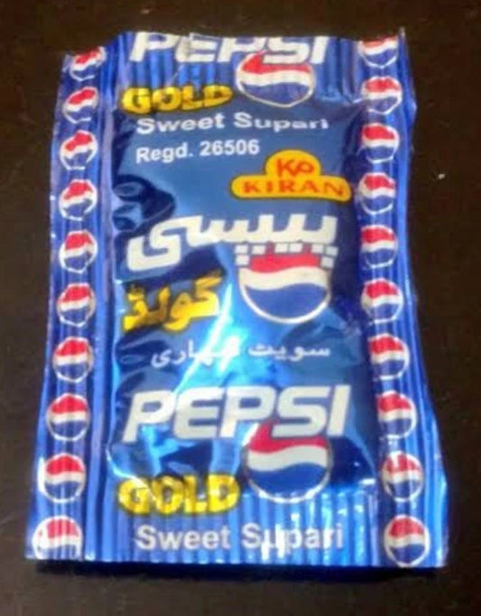 Pepsi Gold Sweet Supari Original – 6 Boxes (288 Pouches, 48 Pcs Per Box)