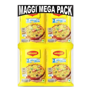 Maggi 2 Minutes Noodles Masala, 70 grams pack (2.46 oz)- 12 pack - Made in India